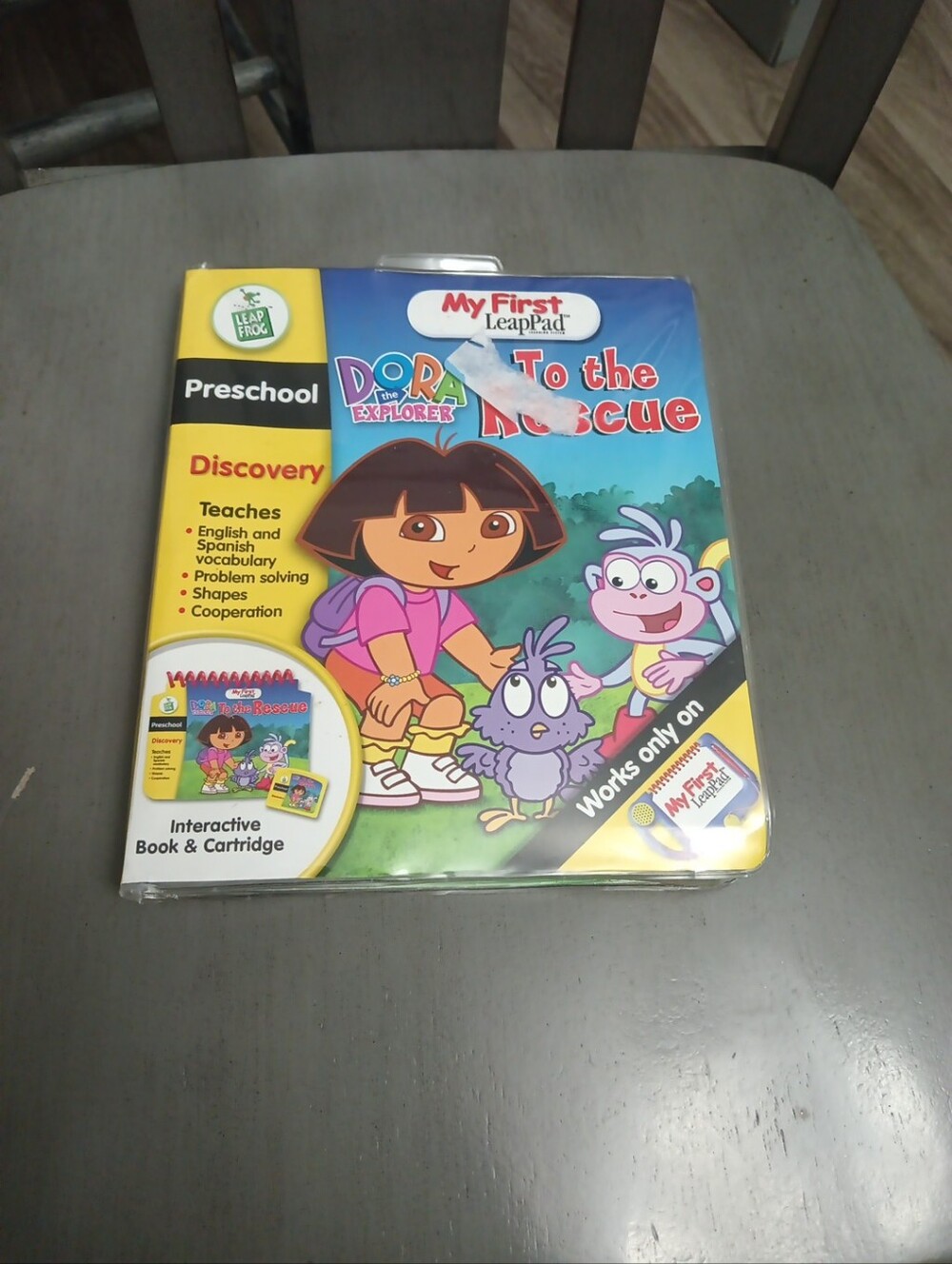 LeapFrog My First LeapPad Dora To the Rescue - Blue Preschool Learning Game